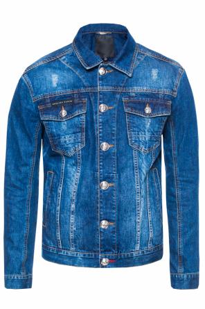 'sign' denim jacket, zdjęcie 1 'sign' denim jacket od Philipp Plein